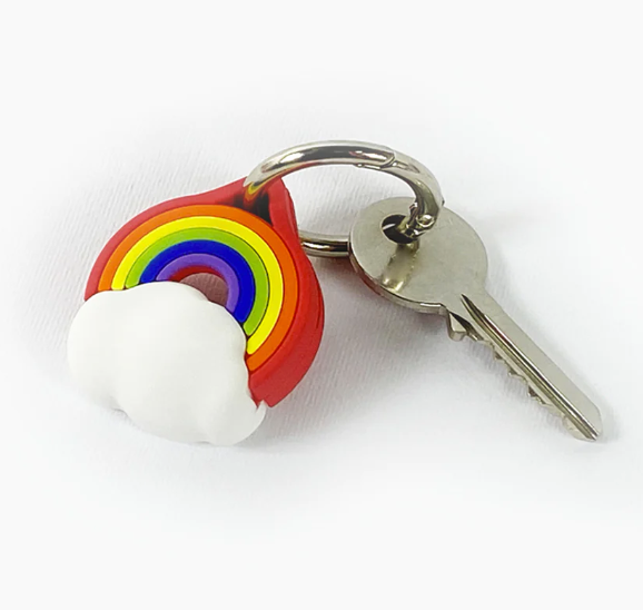 Rainbow AirTag Holder