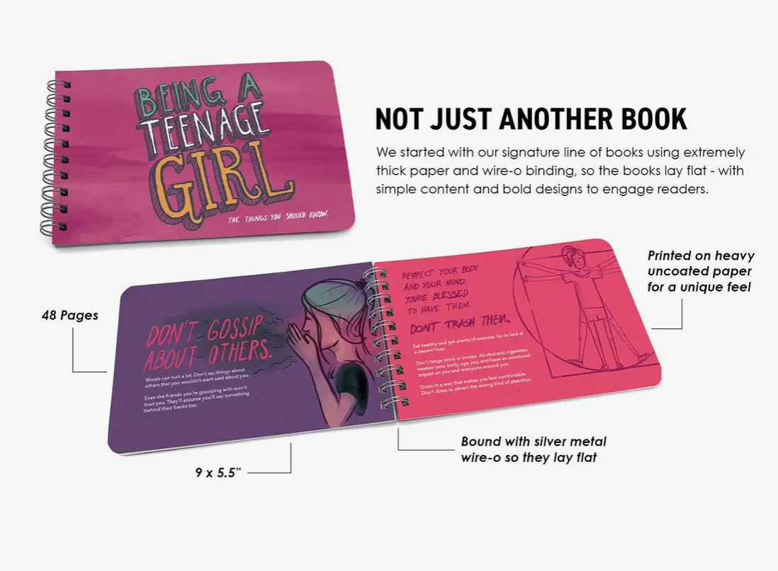 Being a Teenage Girl A Book of Guidance and Advice