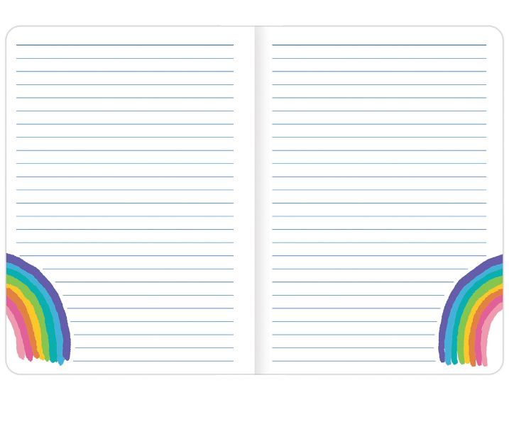 Rainbow Journal Set