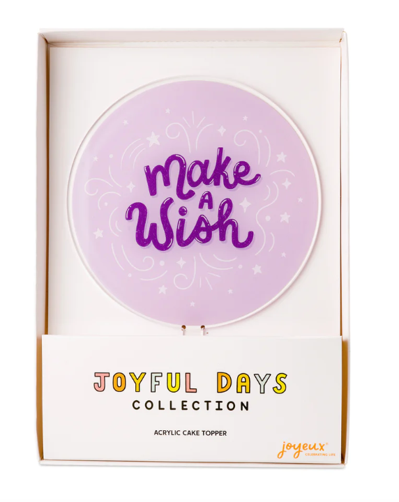 Make a Wish Cake Topper