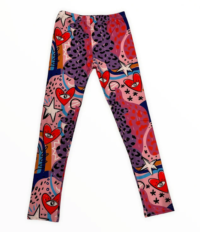 Eye Heart Doodle Leggings