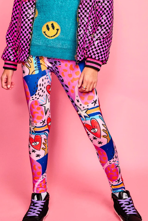 Eye Heart Doodle Leggings