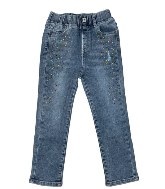 Rainbow Crystal Jeans