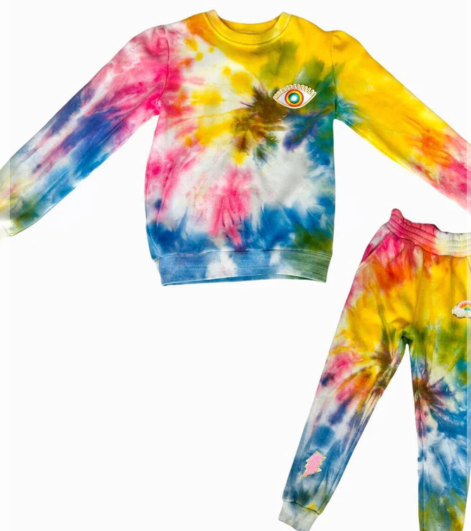 Evil Eye Tie Dye Set