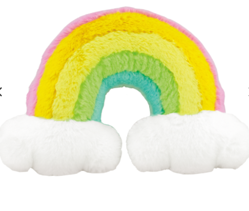 Rainbow Furry Plush