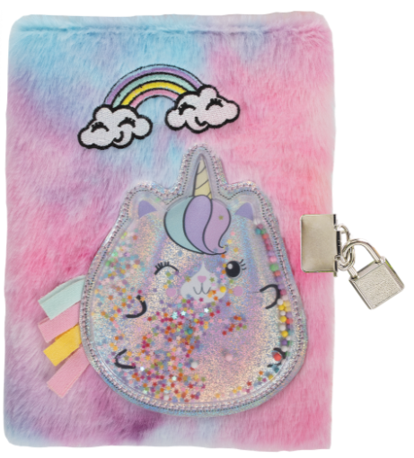 Caticorn Lock & Key Furry Journal