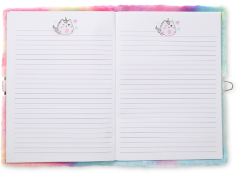 Caticorn Lock & Key Furry Journal