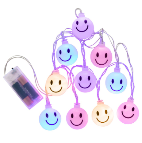 Happy Face String Lights