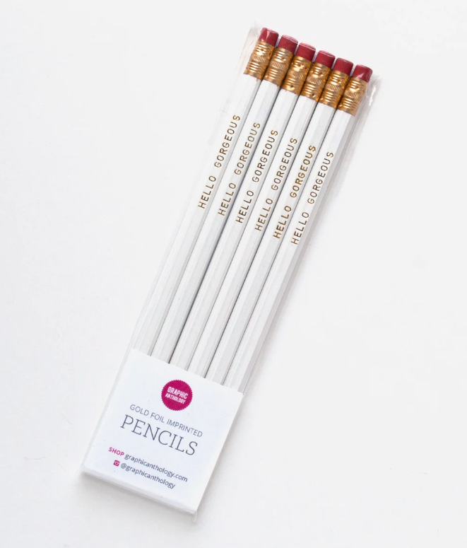 Hello Gorgeous Pencil Set