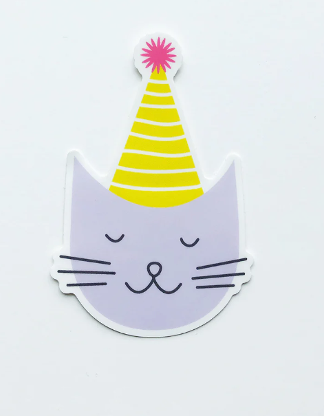 Party Cat Sticker