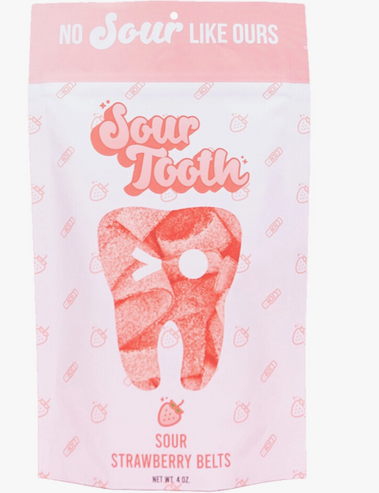 Sour Strawberry Belts
