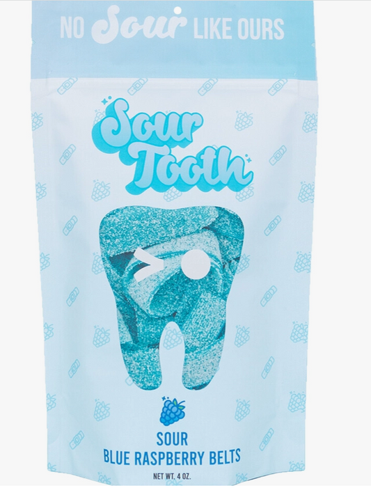 Sour Blue Raspberry Belts