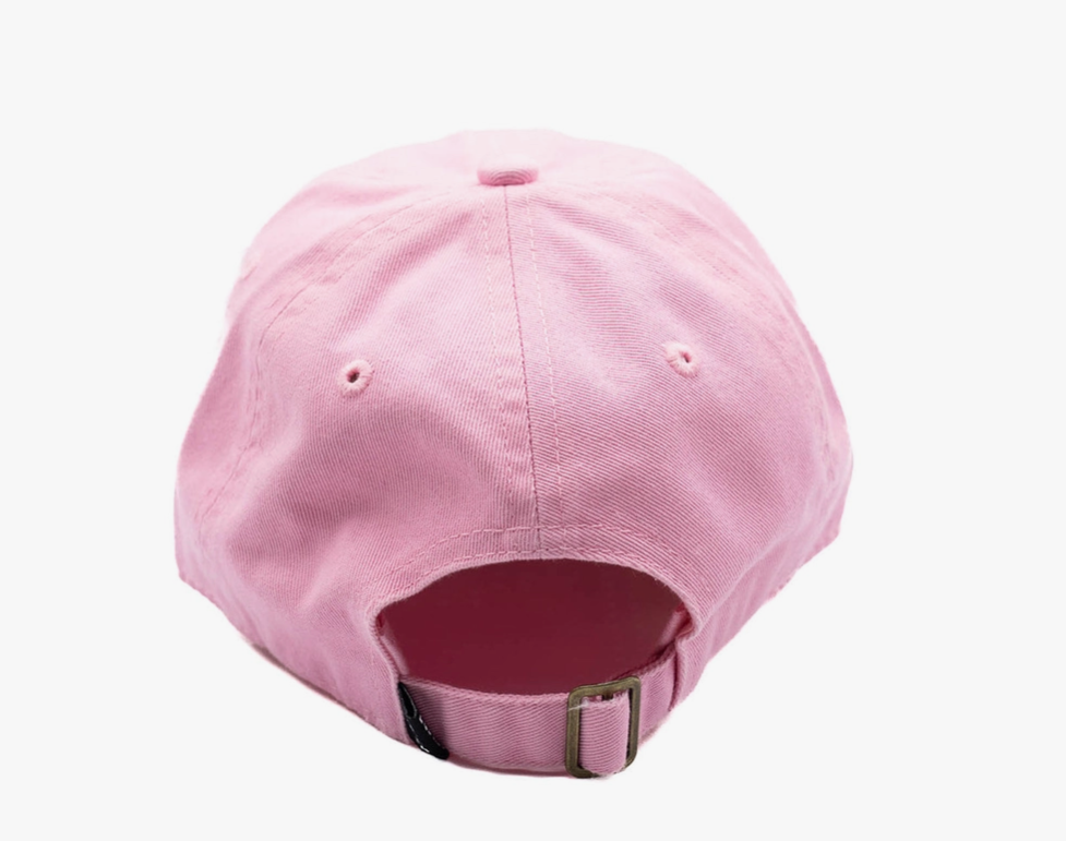 Light Pink Terry Hat | Pink Flower