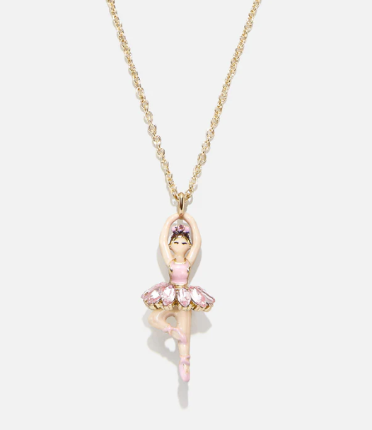 Lt Pink Let's Dance Kid's Necklace