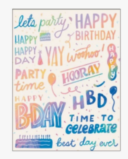 Birthday Collage Card