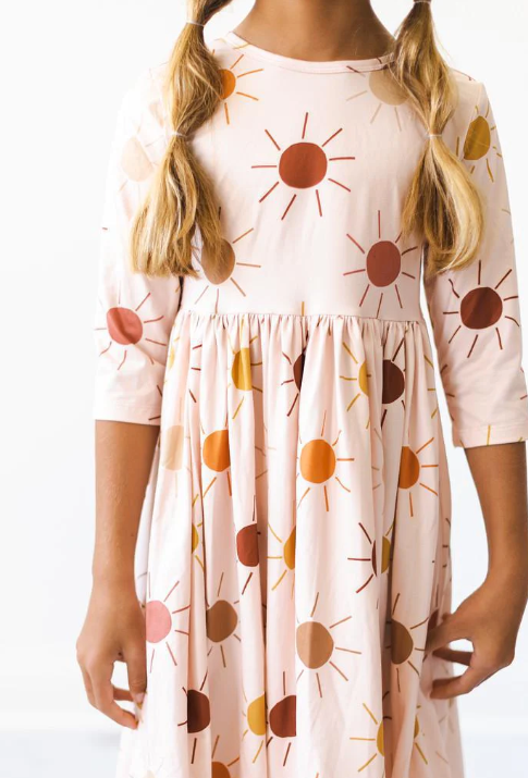 Golden Hour Twirl Dress