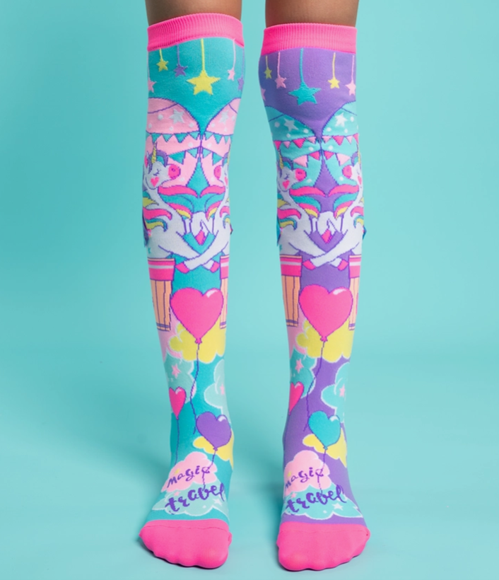 Unicorn Travel Socks