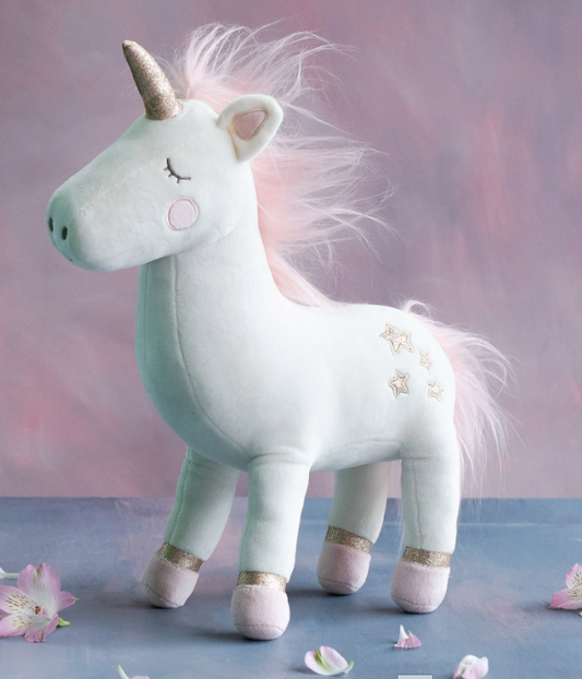 White Unicorn Plush