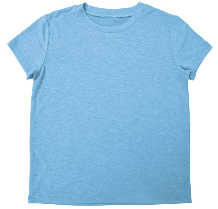 Blue Short Sleeve T Shirt