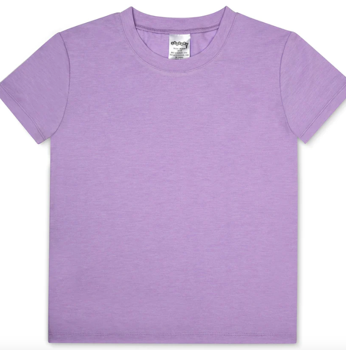 Lavender Short Sleeve T Shirt
