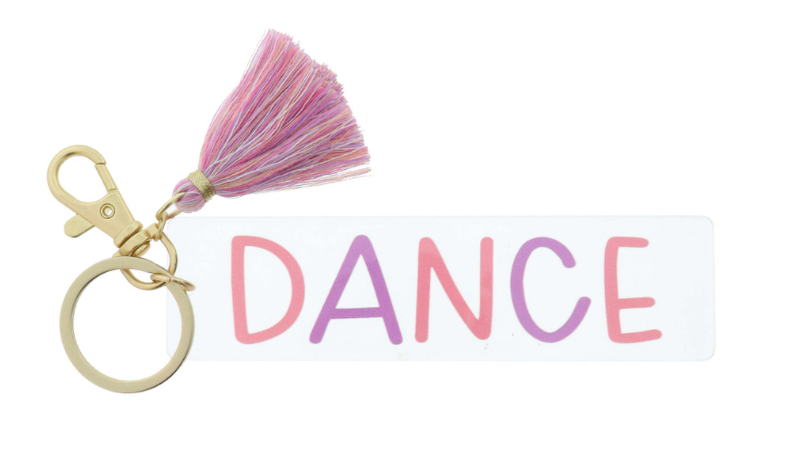 Dance Keychain w/Tassel