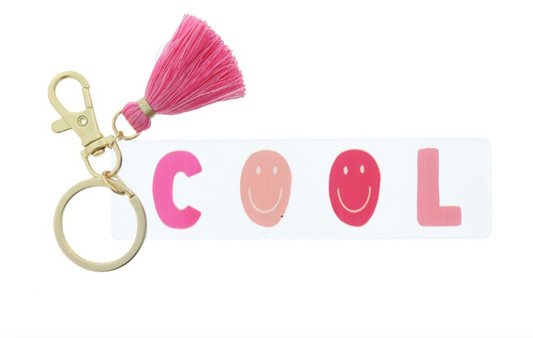 Cool Keychain w/Tassel
