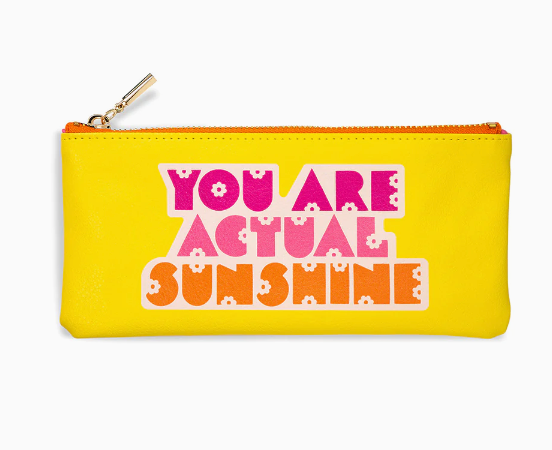 Actual Sunshine Pencil Pouch