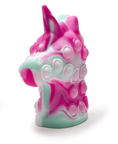 Unicorn Light 3D Up Popper | Pink Swirl