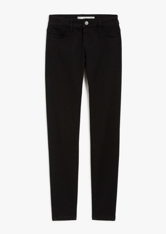 Black Back to School Skinny Pant