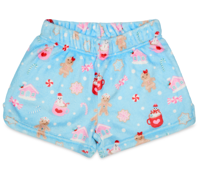 Gingerbread Sweets Plush Shorts