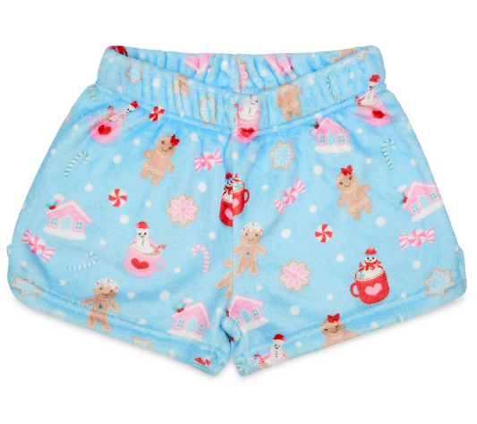 Gingerbread Sweets Plush Shorts