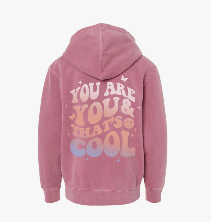 Mauve Cool Hoodie