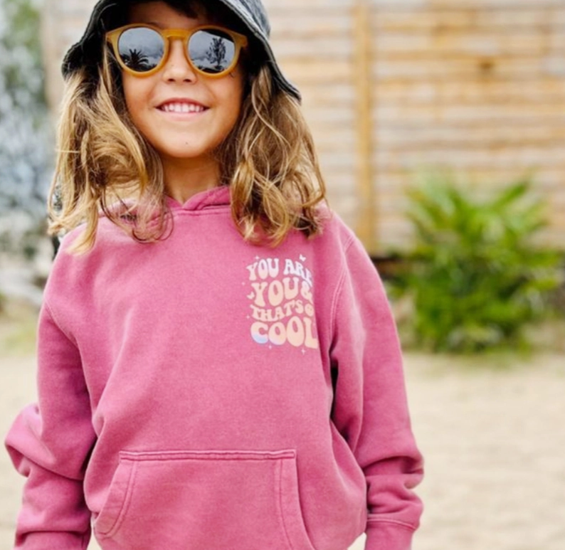 Mauve Cool Hoodie