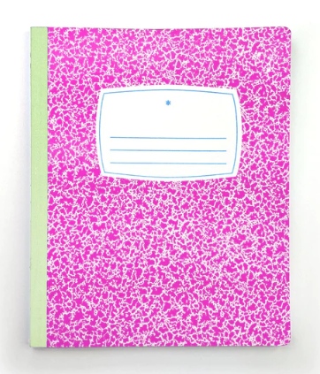 Pink Composition Notebook