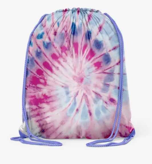 Razzy Tie Dye Canvas Sling Bag
