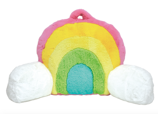 Rainbow Furry Lounge Pillow