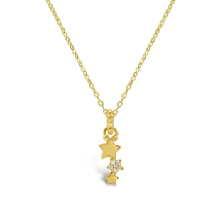 Gold You're a Shining Star Necklace