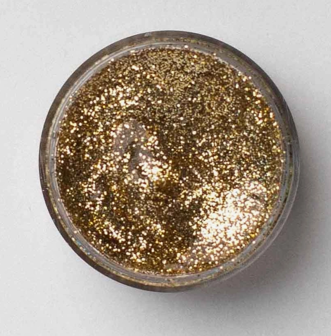 Divine Fine Gold Glitter Gel