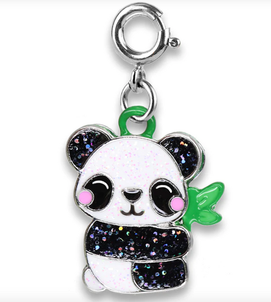 Glitter Panda Charm