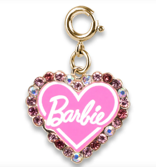 Gold Barbie Heart Charm