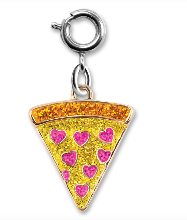 Glitter Pizza Charm