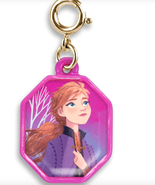 Gold Glitter Anna Charm