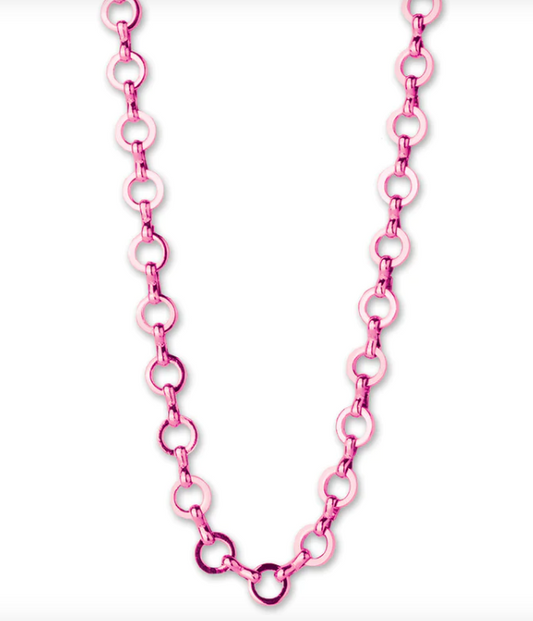 Pink Chain Necklace