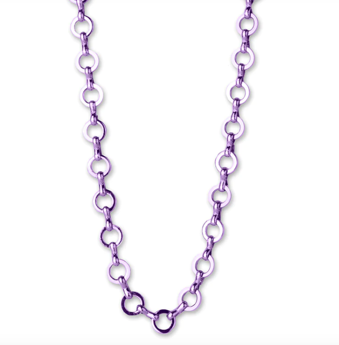 Purple Chain Necklace