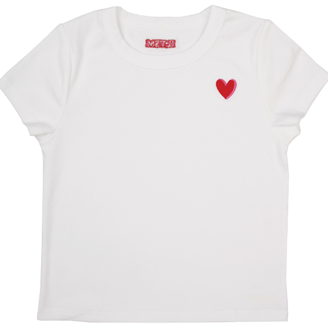 ILYSM Heart Short Sleeve T Shirt