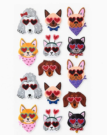 Valentine Pet Stickers