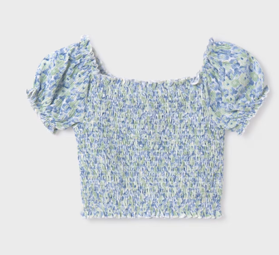 Floral Smocked Top | 6104