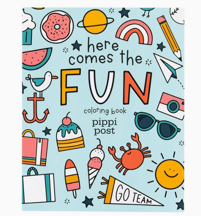 Here Comes the Fun Coloring Book