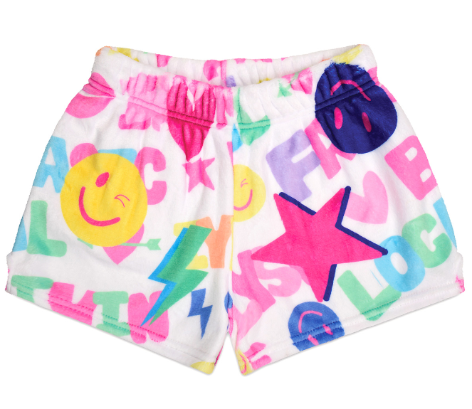 Theme Icons Plush Shorts