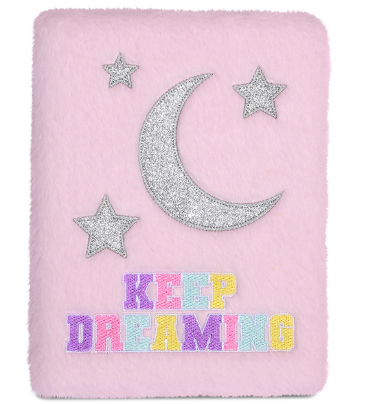 Sleep Over Stars Lock and Key Furry Journal